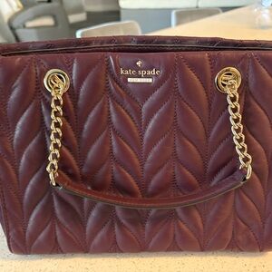 Kate Spade Purple Quilted Women's Bag